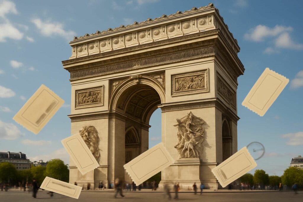 découvrez comment acheter vos billets pour l'arc de triomphe à paris, explorez le sommet offrant une vue panoramique exceptionnelle et consultez les horaires d'ouverture pour planifier votre visite.
