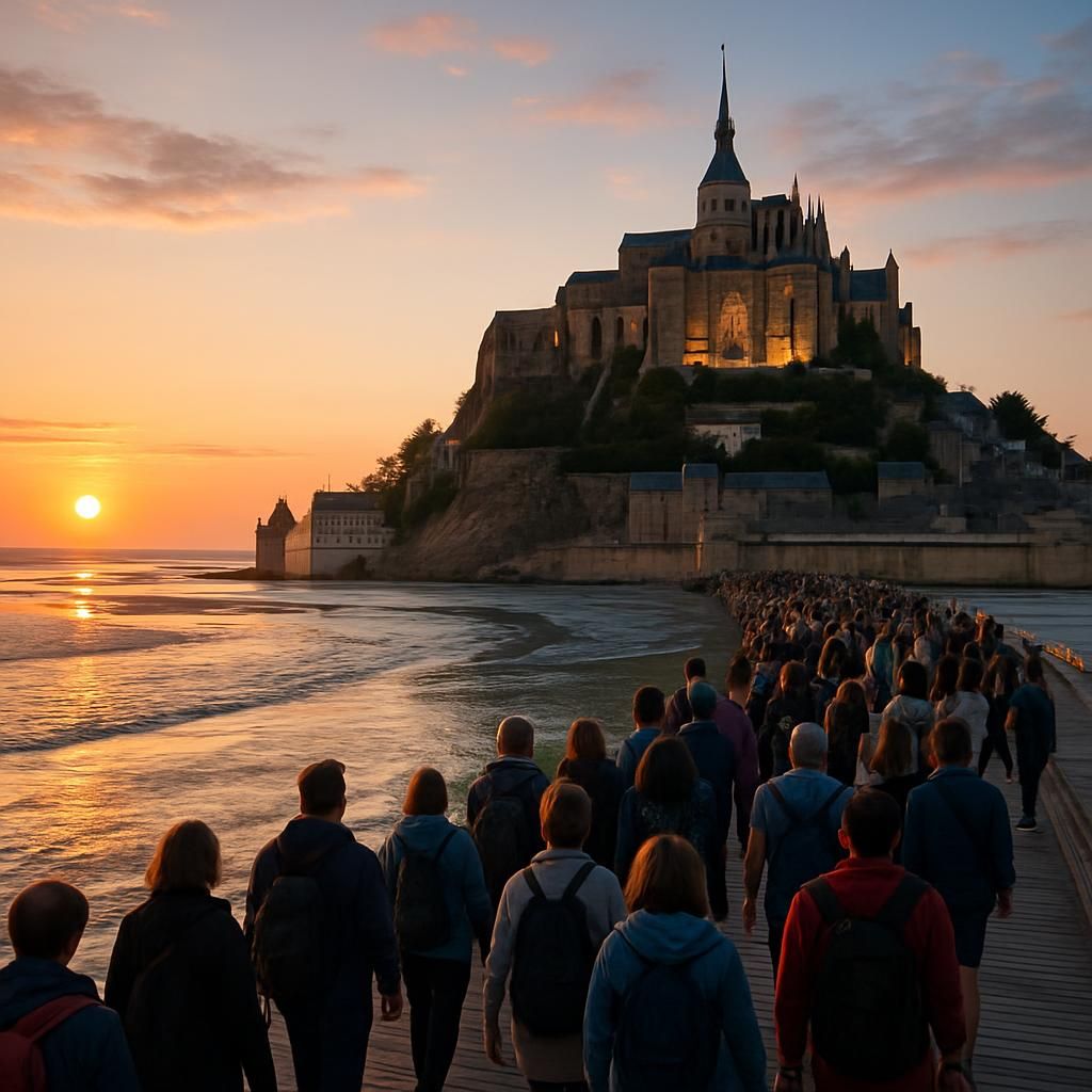 découvrez le mont saint-michel : réservez vos billets, profitez d'une excursion depuis paris et consultez toutes les informations pratiques pour préparer votre visite.