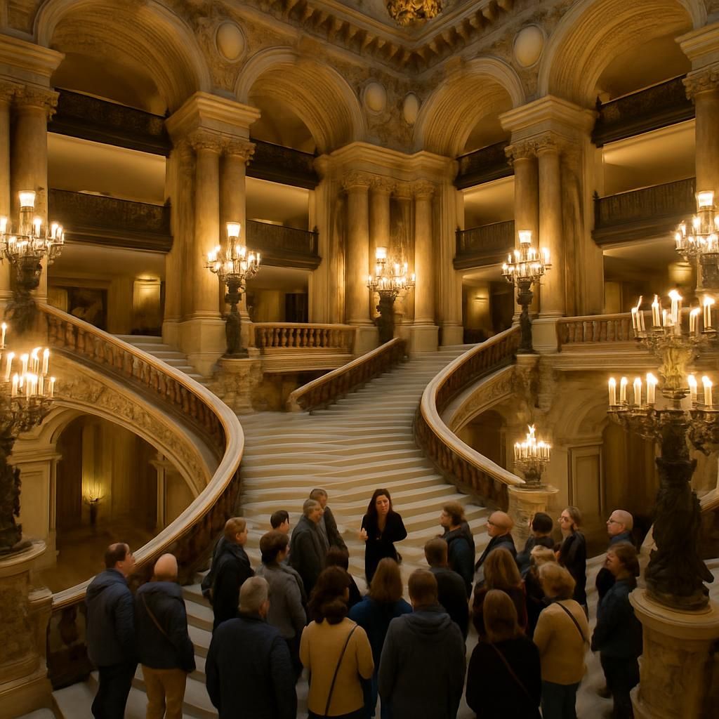 réservez vos billets pour une visite guidée de l'opéra garnier à paris et profitez des spectacles exceptionnels dans ce chef-d'œuvre architectural emblématique.