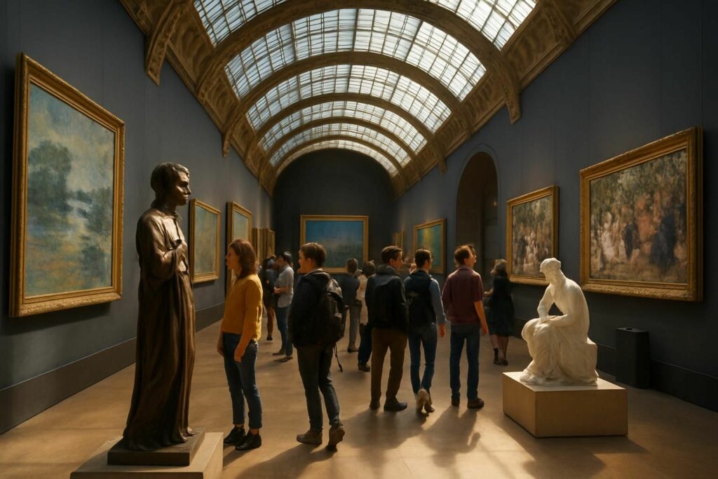 découvrez le musée d'orsay : achetez vos billets, consultez les tarifs et explorez les collections incontournables de ce célèbre musée parisien.