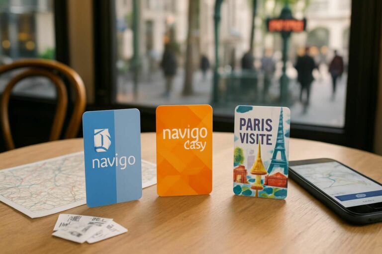 Pass Transport Paris : Navigo, Navigo Easy ou Paris Visite — lequel choisir ?
